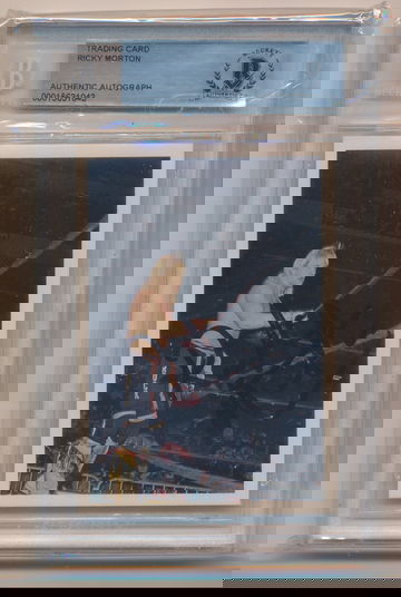 1988 Wonderama NWA #149 Ricky Morton Signed Autograph Wrestling