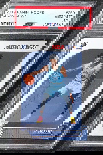 Ja morant hoops rc psa 10 