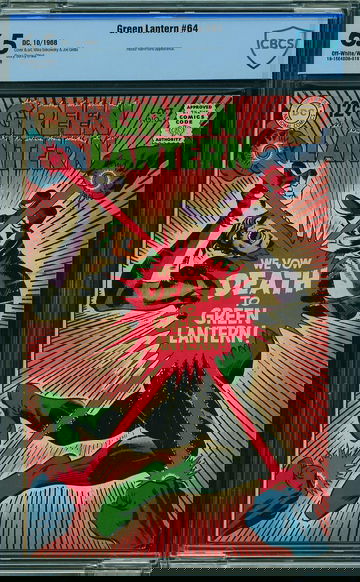 GREEN LANTERN #64, CBCS 6.5 FN+