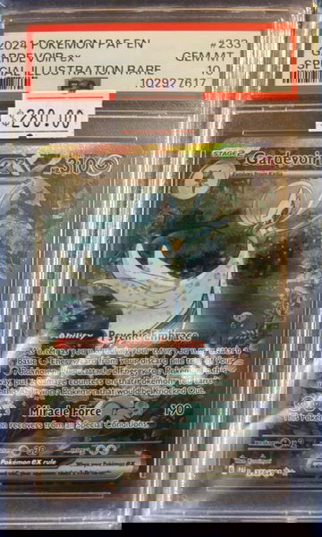 2024 Pokémon Gardevoir ex Paldean Fates 233/091 PSA 10 Gem Mint