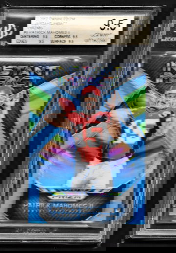 Patrick Mahomes II 2017 Panini Prizm Instant Impact RC #8 BGS 9.5 (0011922887)