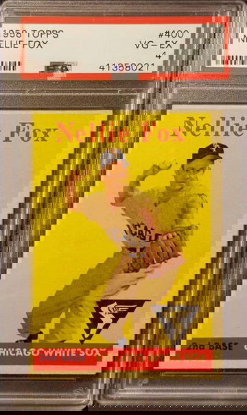 1958 Topps Nellie Fox PSA 4