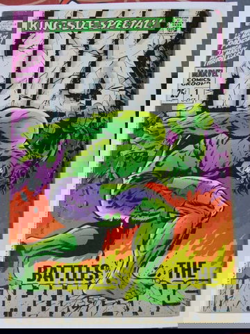 KING-SIZE SPECIAL HULK #1 FN/VF STERANKO 1968 Silver Age Marvel Comic