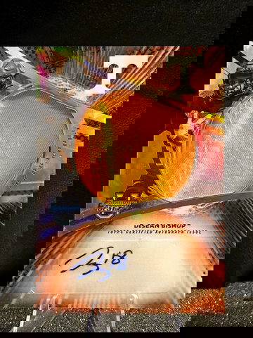 2025 Bowman U Best  DeSean Bishop  SICK Game Worn Patch Relic  Auto  Tennessee Vols 