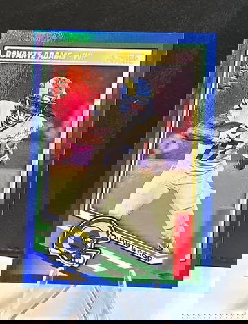 2025 Score Football  Devante Adams  Blue Artist’s Proof /35  #73  Rams SSP