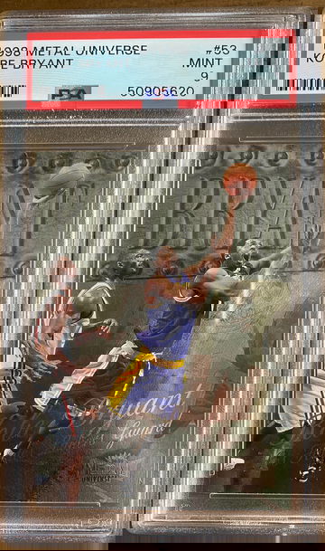 1998 Kobe Bryant metal universe 