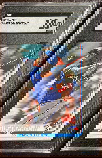 2019 Topps Vladimir Guerrero Jr Missing Card Number No Number Short Print SGC 10