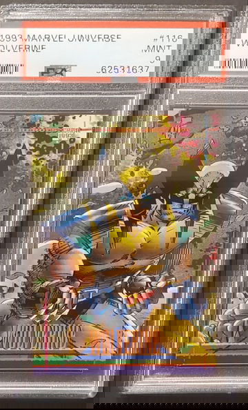 1993 Marvel Universe #116 Wolverine PSA 9 MINT