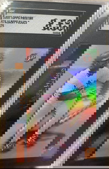 2005 Topps Pristine Albert Pujols Uncirculated Common SGC 8.5 3/375