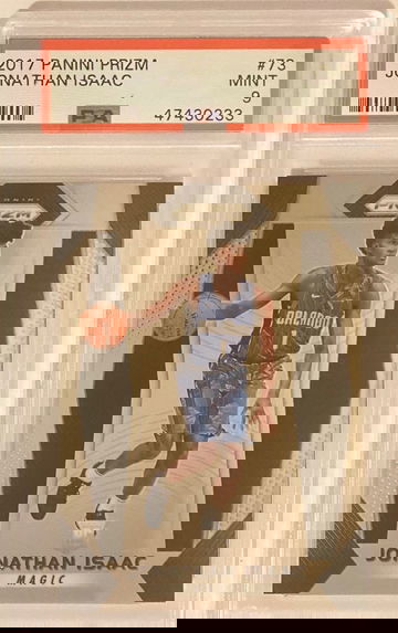 2017-2018 Panini Prizm JONATHAN ISAAC RC! PSA 9!