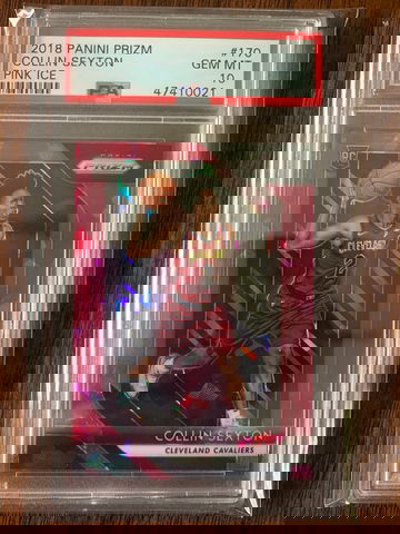 Collin Sexton 2018 Panini Prizm Pink Ice