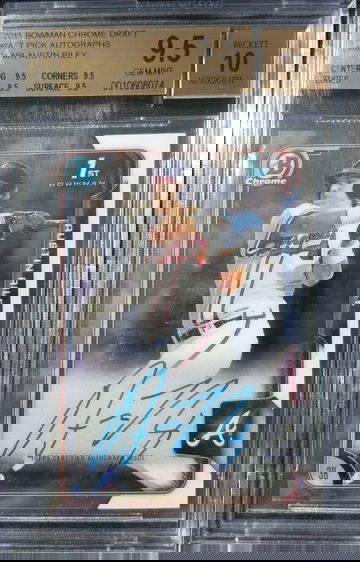 2015 Bowman Chrome Austin Riley auto 