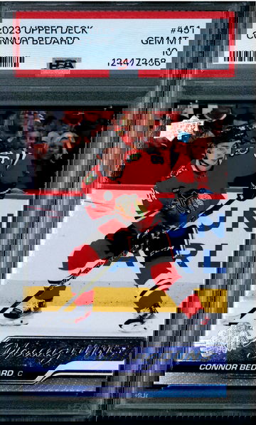 2023 Young Guns Connor Bedard #451 PSA 10 Rookie 