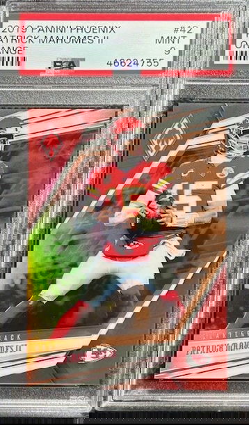  2019 Panini Phoenix Patrick Mahomes II Orange /99 PSA 9 | Kansas City Chiefs |