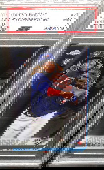 2019 Topps Chrome Update Vladimir Guerrero Jr #21 PSA 10