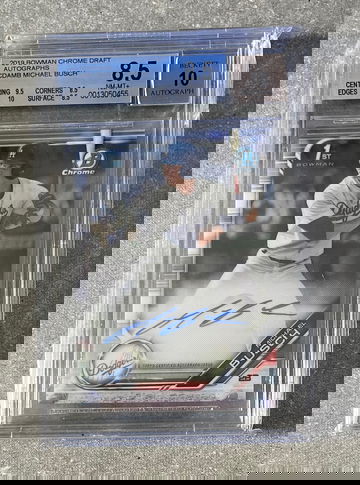 2019 Michael Busch Bowman Chrome Auto 