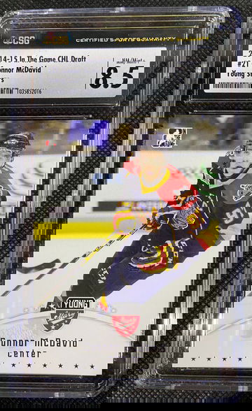 2014-15 ITG Connor McDavid CHL Draft Young Stars CSG Low POP!!