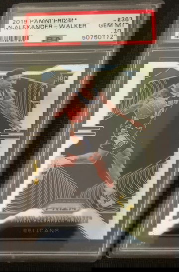 2019 Prizm Nickeil Alexander-Walker Rookie RC PSA 10 Gem Mint