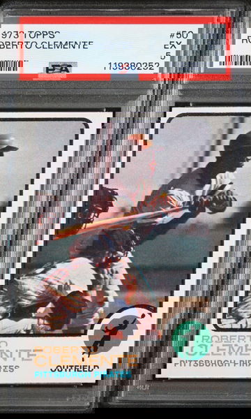 1973 Topps Roberto Clemente #50 PSA 5