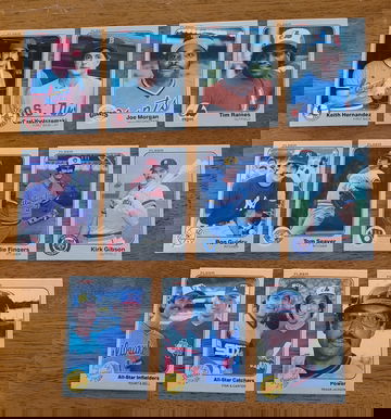 1983 Fleer Baseball Lot of 11 Stars & HOFers