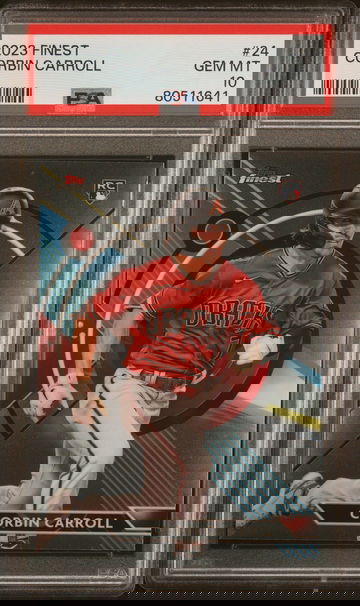 2023 Finest Corbin Carroll #24 PSA 10