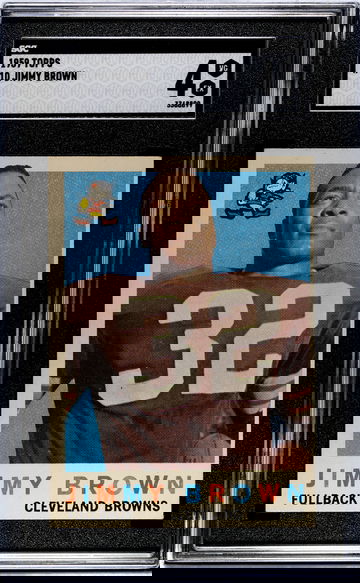 1959 Topps Jim Brown SGC 4