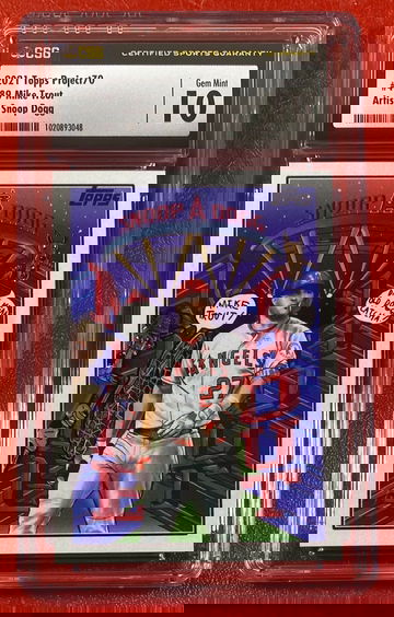 2021 Topps Project70 Mike Trout #489 CSG 10