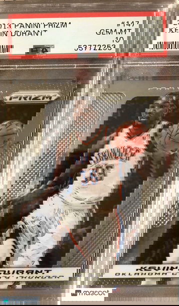 Kevin Durant 2013 Panini Prizm #147 PSA 10 Gem Mint OKC Thunder 🏀 FREE S&H