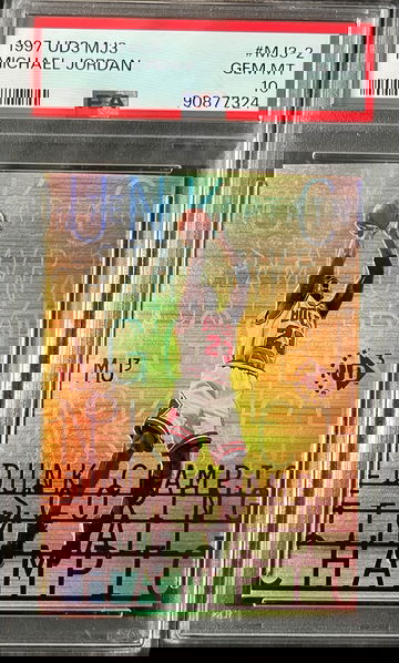 1997-98 Upper Deck UD3 MJ3 #MJ3-2 Michael Jordan PSA 10 GEM MINT HOF GOAT BULLS