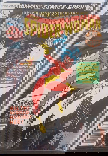 SPIDER-WOMAN #1, 9.2 NM-