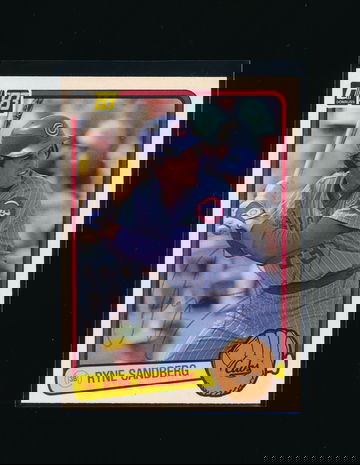 1983 Donruss #277, Ryne Sandberg Signed RC *Vintage Rookie Era Auto