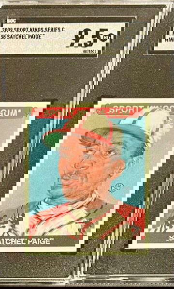 2009 Sport Kings Satchel Paige Mini - SGC 9.5