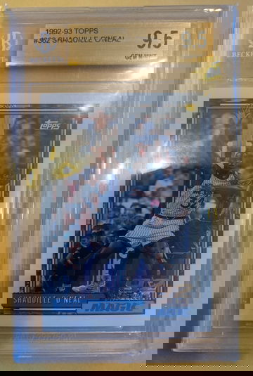 1992 topps Shaquille O’Neal 