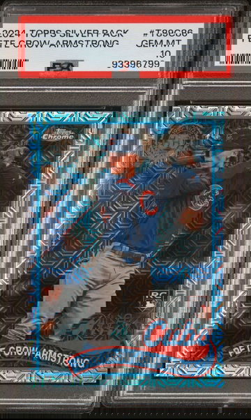 Pete Crow-Armstrong 2024 Topps Silver Pack PSA 10