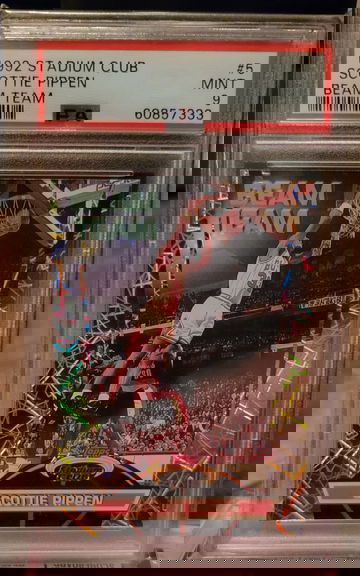 1992 Stadium Club Beam Team Scottie Pippen #5 PSA 9