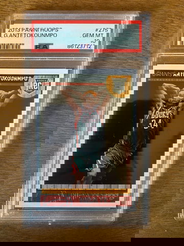 2013 Panini Hoops Giannis Antetokounmpo #275 Rookie Card PSA 10 GEM MINT Bucks