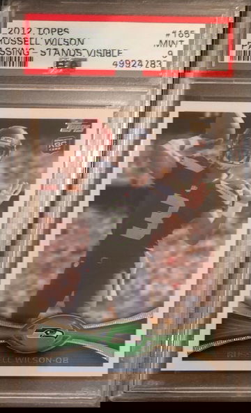 2012 Topps Russell Wilson Rookie RC PSA 9 Mint