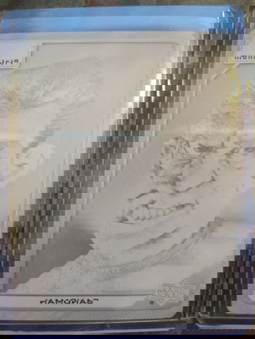 2023 Marvel Platinum Sandman Black Printing Plate 1/1 