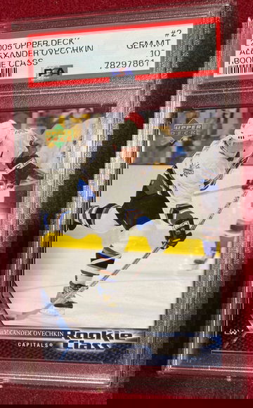 2005 Upper Deck Rookie Class Alexander Ovechkin PSA 10