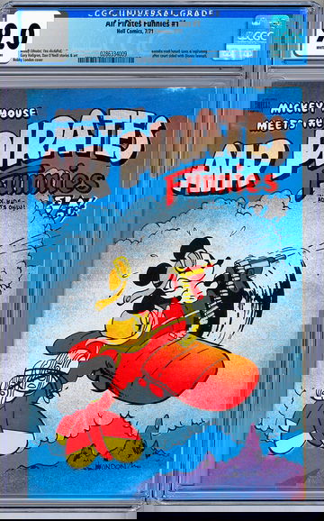 AIR PIRATES FUNNIES #1 CGC 9.0 RARE MICKEY MOUSE *BANNED BY DISNEY LAWSUIT* 1971