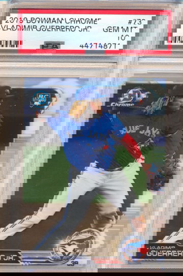 2019 Bowman Chrome #73 Vladimir Guerrero Jr RC PSA 10 GEM MINT 4471871