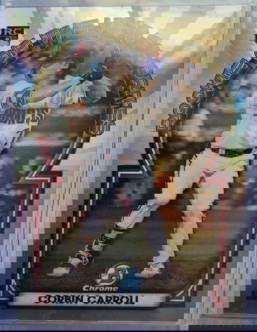 2023 Bowman Chrome Corbin Carroll RC Rookie of The Year Favorites Refractor No.ROYF1