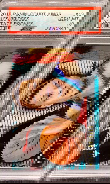 2018 Panini Court Kings Acetate Rookies Miles Bridges RC PSA 10 POP 3!