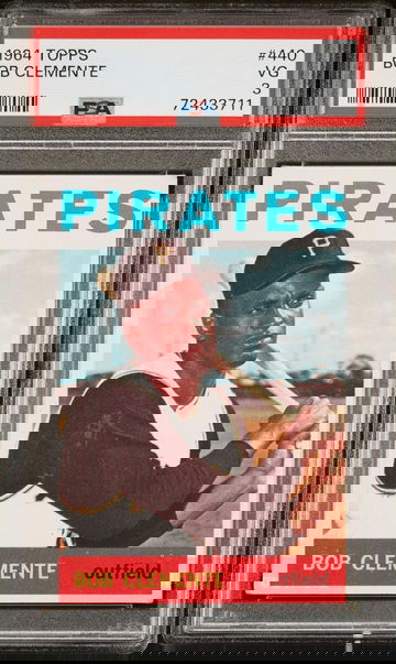 1964 Topps Roberto Clemente #440 PSA 3