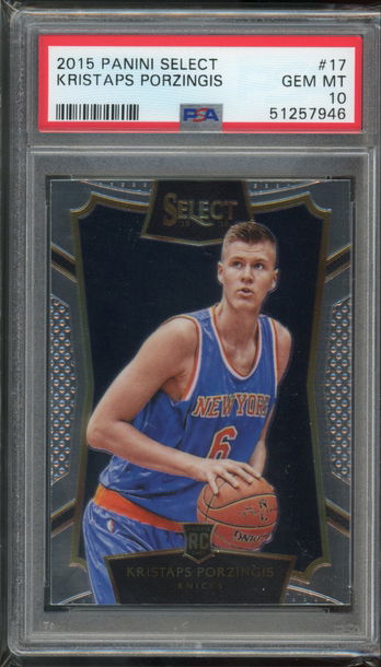 2015 Select Kristap Porzingis PSA 10