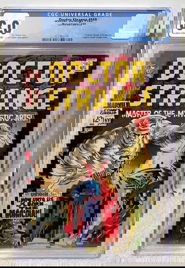 Doctor Strange #169 (1968) CGC 8.0 - Origin of Dr. Strange Marvel Comics Key