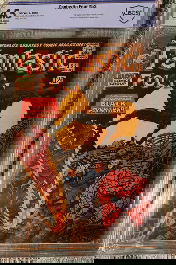 FANTASTIC FOUR #52 - 1ST BLACK PANTHER!!