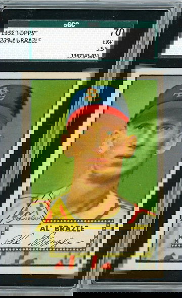 1952 Topps Al Brazle #228 SGC 70 P1336