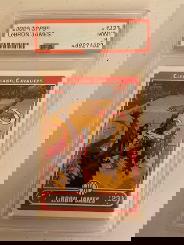 2006 Topps Lebron James PSA 9 Mint