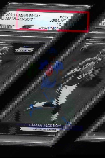 2018 Prizm Lamar Jackson